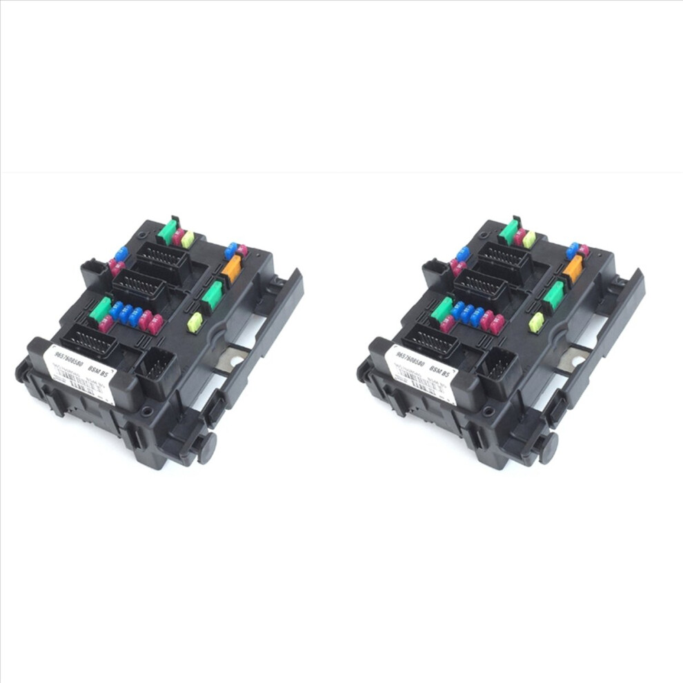 2X Fuse Box Module B5 9657608580 6500Y1 For 206 307 406 C2 C3 C5 Berlingo Xsara Fuse Box Unit 4854166080378