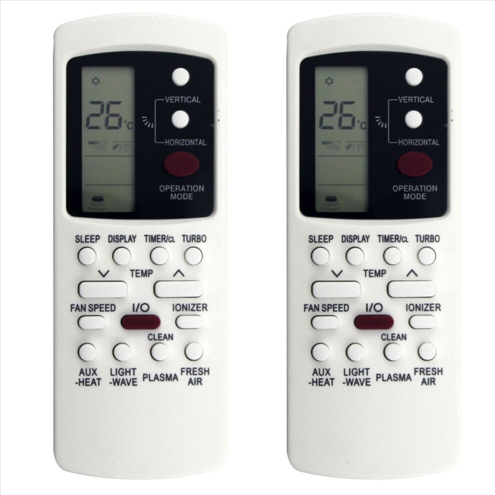 2X Replace Gz-50Gb-E1 Air Conditioner Remote Control For For Erisson Yamatsu Fernbedienung 4854166074193