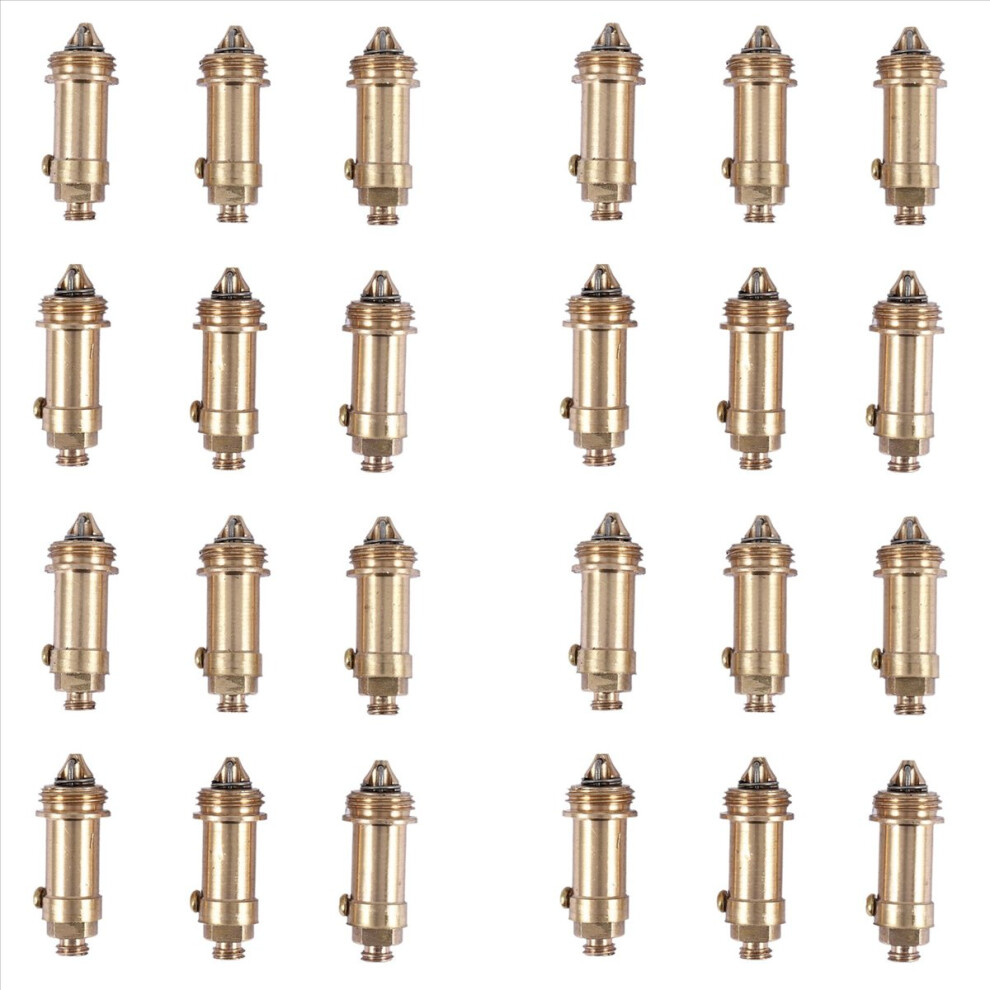 24 Pcs Sink Plug Replacement Basin Bath Waste Click Spring Brass Plug Bolt For Kitchen Sink Bath Tub Drain Stopper 4854166077545