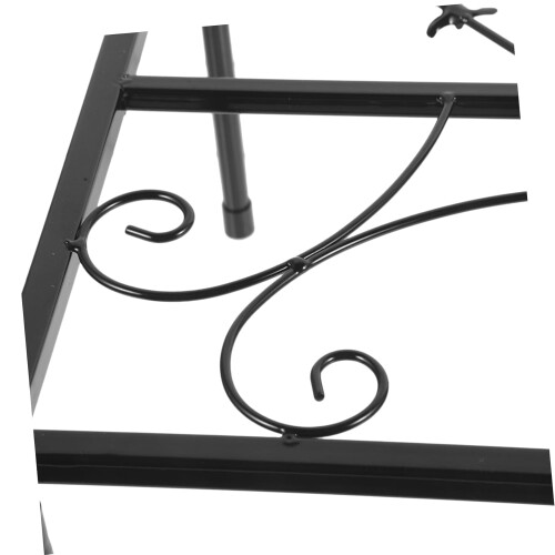 Metal Chicken Feeder Holder Stand Waterer Compatible Square Frame Poultry Farming Easy Install Drinker Interface 2