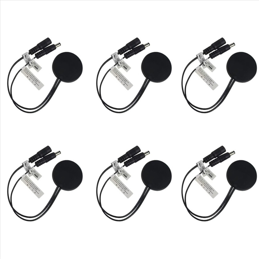 6X Wood Panel Led Touch Sensor Dimmer Switch Hidden Switch Touch Switch For Led Strip Black 4854166066822