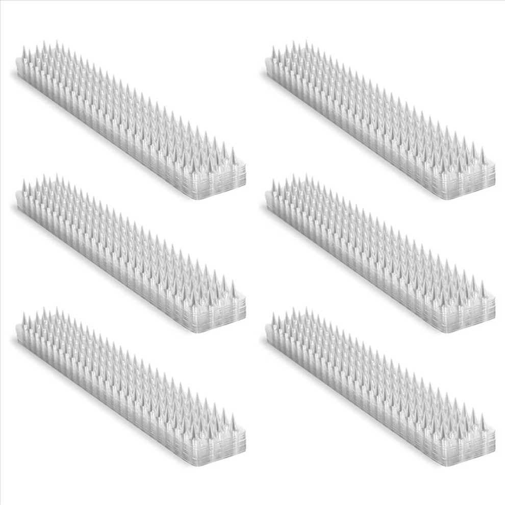 60X Spikes Repeller Cat Plastic Bird Repellent Anti Pigeon Anti-Bird Squirrel Garden Fences Control Transparent Spikes 4854166066280