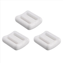 3X Dive Weights for Scuba Diving Weight Belt Coated Lead Diving Weights Coated Dive Weights, 1000g White