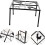 Multi Function Elevated Chicken Feeder Holder With Stable Iron Base Raised Poultry Bowl Stand Iron Material For Hens 4