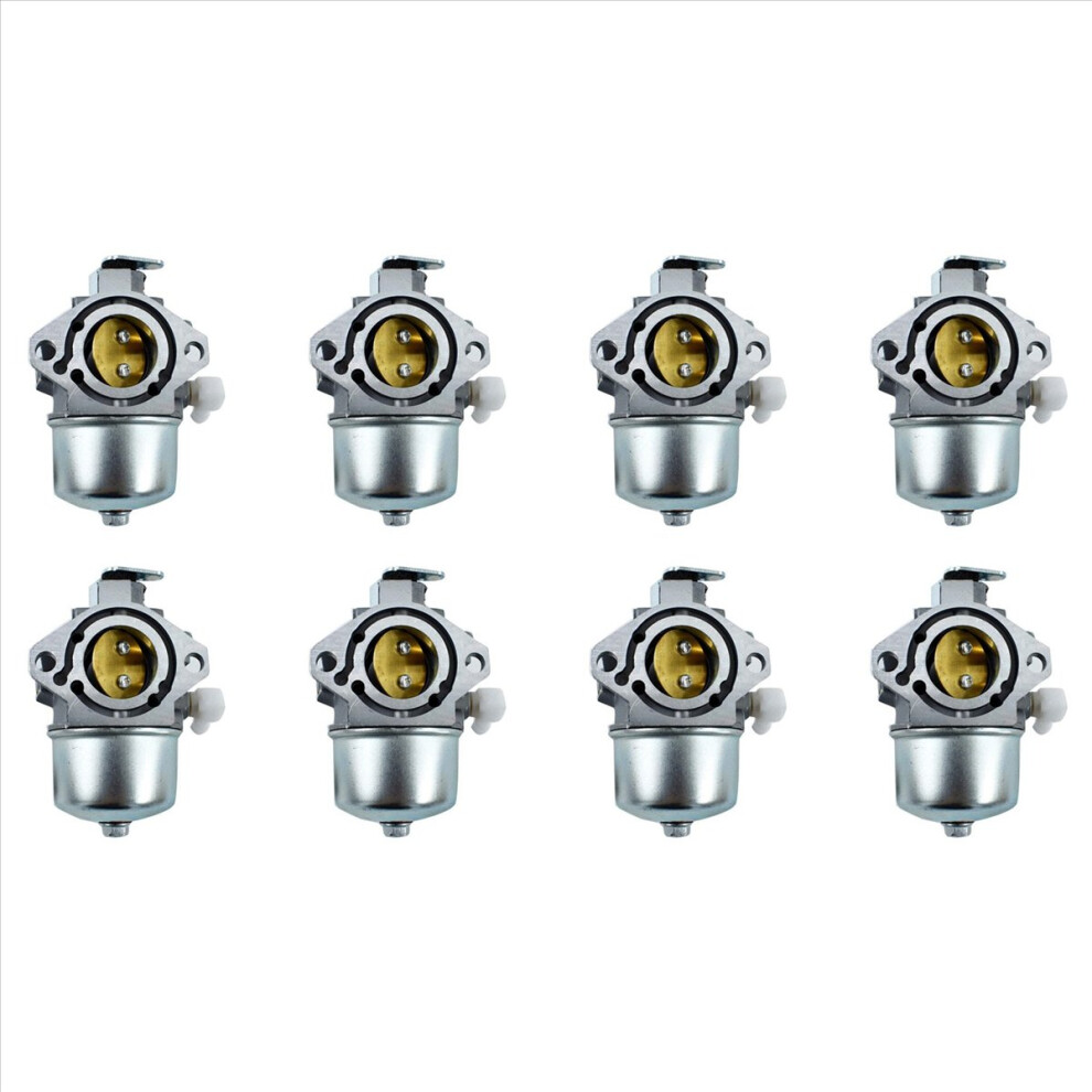8X For & Stratton Carburetor 28M707 28R707 28T707 28V707 694941 699831 Engine Lawn Mower Parts Silver 4854166066129