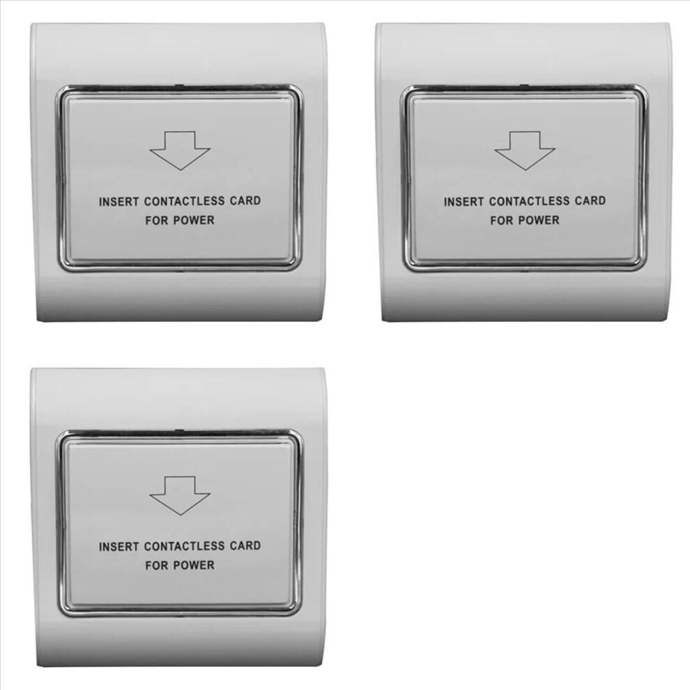 3X Hotel Power Switch Delayed Power Off Energy-Saving Induction Card Three-Wire Induction 40A Low Frequency 220V 4854166080422