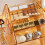Spacious Plastic Makeup Brush Container 360 Degree-Clear 3