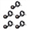 5X Motorcycle Digital Odometer Speedometer 3-Wire Sensor Cable Assembly 1