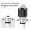 5X H4 LED Spotlight Small Light Bulb LED Motorcycle Modified Headlight Integrated Two-Color Headlight Accessories 6