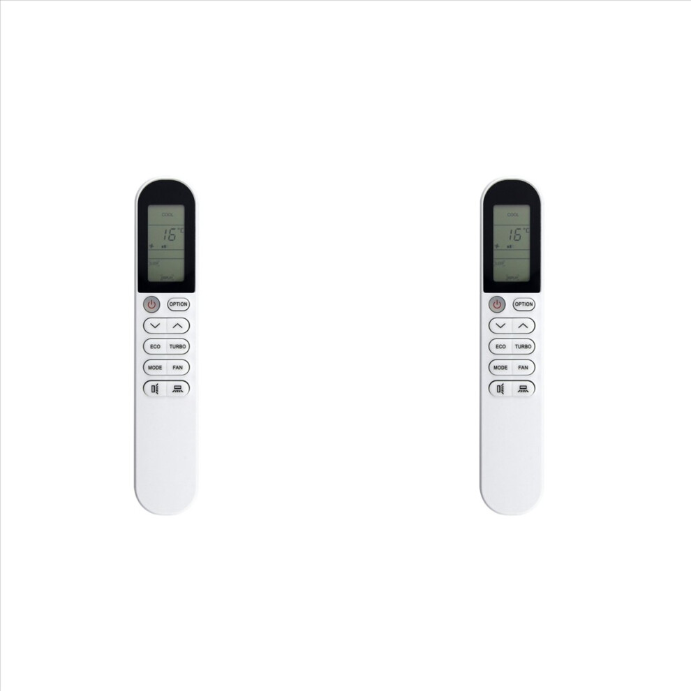 2X Replace Gykq-58 A/C Remote Control For Air Conditioner For Erito Split 4854166086783