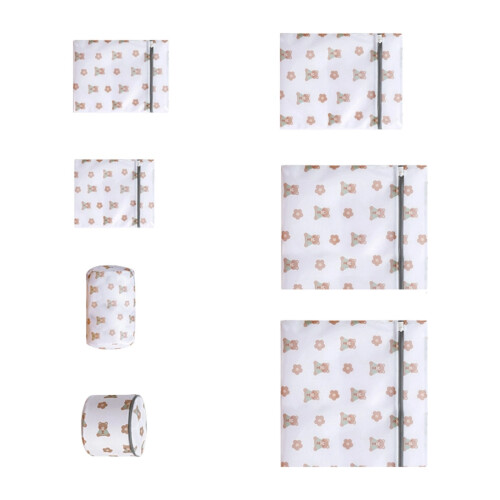 Scheurbestendige polyester wasorganizer Versterkte waszak-beer