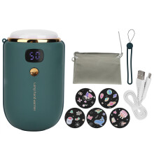 Chargeur d'urgence pour activités hivernales, chauffe-mains à affichage numérique intelligent, batterie externe rechargeable avec technologie de