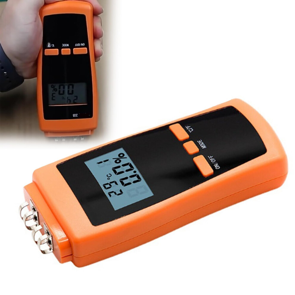 Digital Paper Moisture Meter Tester Carton Board Moisture Detector Lcd Backlit Display Automatic Calibration 9365049309547