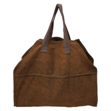 Firewood Carrier Bag Canvas Multi Functional Outdoor Carry Bag For All Outdoor Needs