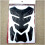 Motorcycle Tank Pad Protector Sticker, Scratch Protection, Stylish Flame Design, 1/2/3PCS 2