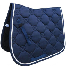 All Purpose Saddle Pad For Bareback Riding Equestrian Navy Blue Horse Riding Pad Show Jumping