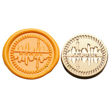 Round Metal Seal Stamp Head for Seal Envelope Card-seoul