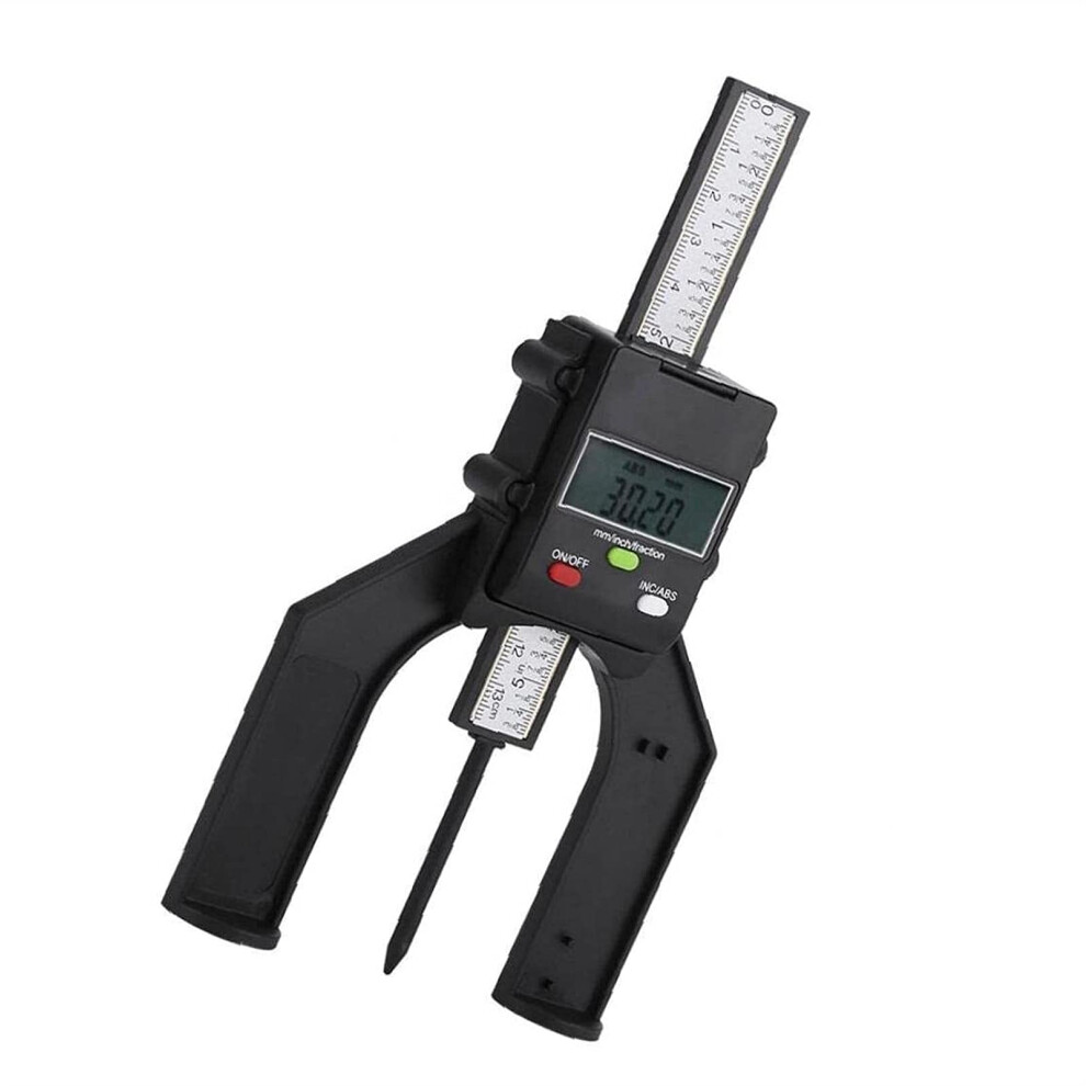 Digital Height Gauge 080Mm Depth Measurement Abs Display Selfstanding For Woodworking Router Table Milling 9365049310123