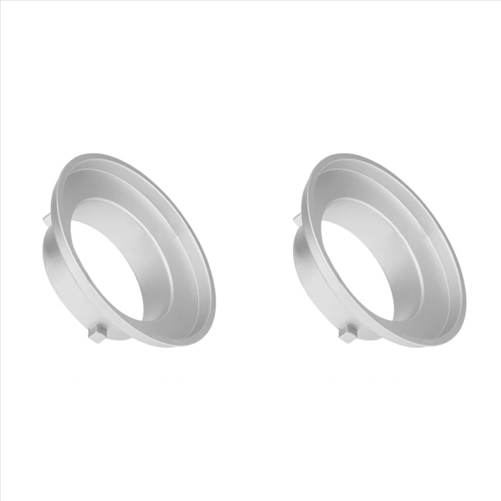 2X Bowens Mount Softbox Speed Rings Adapter For Studio Photography 150Mm Fits S-Type Softbox 4854166084635