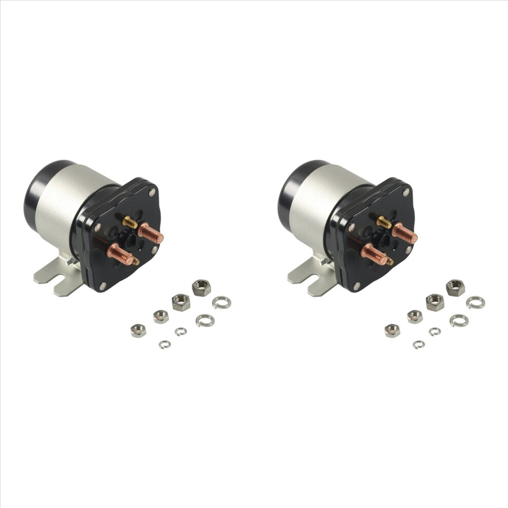 2X 500 Amp Battery Isolator For Mobile Audio Relay Continuous Battery Isolator, 12V Battery Disconnect Relay 4854166097475