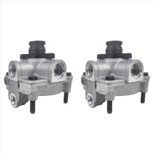 2X WG9000360524 Truck Sitrak Relay Valve Middle Rear Axle Brake Pipe Air Valve for Howo T7H SMT Relay Valve 9730110010