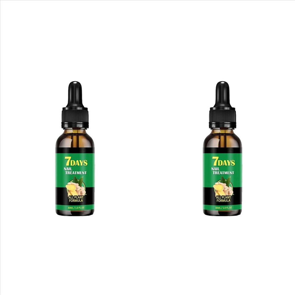 2X Ginger Nail Care, Multi-Purpose Nail Repair, Nail Nourishing Oil Strengthening Oil Essence Ginger Nail Growth Oil