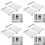 8 Pcs School Locker Shelf Organizer - Adjustable Locker Divider Mate Easy to Install for Extending Locker Use Space 1