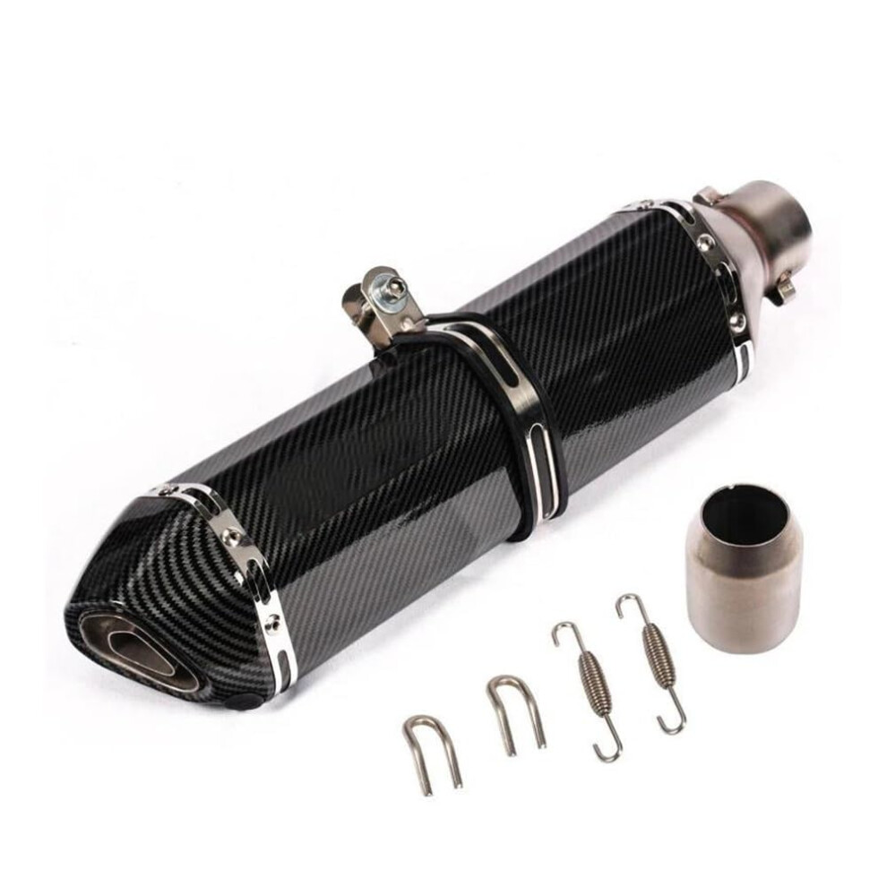 51Mm Universal Motorcycle Exhaust Muffler With Db Killer, Stainless Steel Silencer For Xj6 Mt07 Mt09 9365049311021
