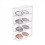 3X Glasses Storage Box 4 Layers Large Glasses Organizer Box Multifunctional Stackable Display Holder Reusable Cosmetics 3