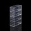 3X Glasses Storage Box 4 Layers Large Glasses Organizer Box Multifunctional Stackable Display Holder Reusable Cosmetics 5