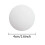Foam Balls, Crafts and Arts Smooth Surface High Density Polystyrene Multi-functional Use for DIY Projects Home Decor, Paintable Lightweight Easy to 3