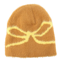 Chapeaux en tricot tissés pour femmes, chapeau Hip Hop,-Jaune