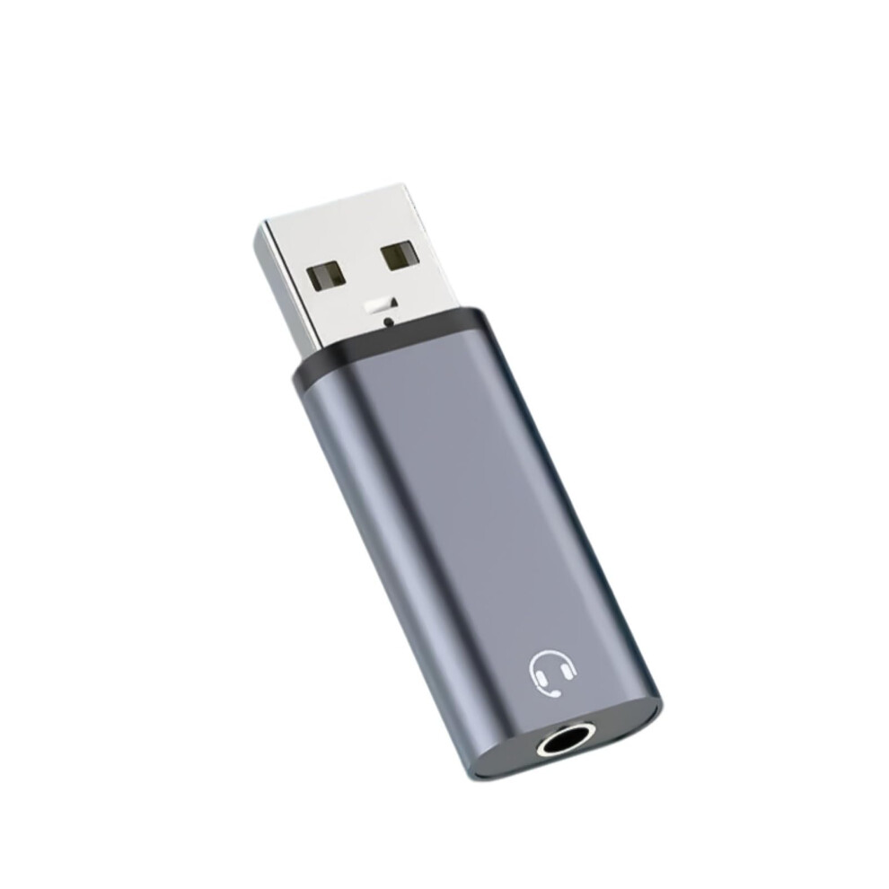 Usb To 3.5Mm Trrs Female Headset Adapter, Plug And Play Usb Audio Converter For Gaming, Windows Mac Laptop Compatible 9365049312103
