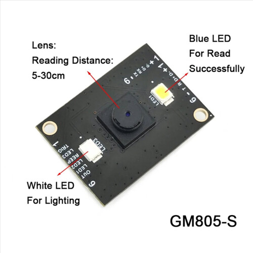 2X GM805-S Barcode Scanning Module, Short-Range Scanning and Reading Module, Barcode Automatic Reading Module 2