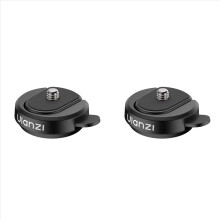 2X Quick-Release Basic Kit/Backpack Clip for Outdoor Travel Photography Cameras Adapter with 1/4inch Thread CK01