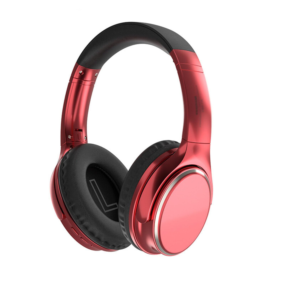 Wireless Headphones Overear Foldable Tf Card, 10Hour Playtime, Hifi Stereo, Deep Bass, Comfort Earpads, Red 9119770009951
