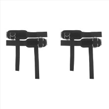 4x Weight Lifting Straps with D Ring ,Cable Wrist Attachments for Gym Workout , Straps for Cable Machines