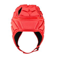 Rugby Helmet Breathable Headguards Protective Headgear Special Needs Goalkeeper Hat Red