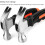 Woodworking Claw Hammer Steel Handle Small Hammer MultiFunction Pulling Hammer Tool Household Tool 4