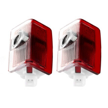 LED-deurlogoverlichting, grondverlichting, welkomstverlichting, heldere spookschaduw, welkomstprojectie, gepersonaliseerde deurprojectorlamp voor auto
