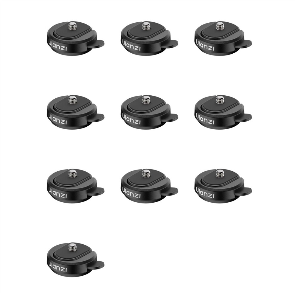 10X Quick-Release Basic Kit/Backpack Clip For Travel Photography Action Cameras Adapter With 1/4Inch Thread Ck01 4854166000468