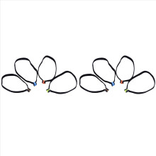 8Pcs Fly Fishing Tippet Elastic Fishing Tippet Spool Rings Fishing Wire Leader Tackle Tool Replacement Fishing Line