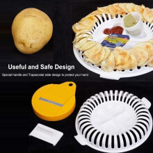 Crispy Chips Microwave Vegetable Maker, Healthy Snack Maker Oil-Free Cooking Versatile Chip Maker for Home Baking Tool, Crispy Chips Suitable for