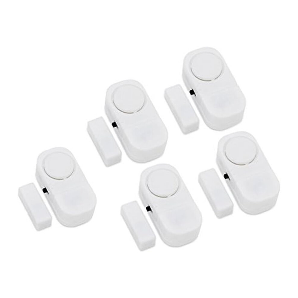 Entry Warning System, Home Security Magnetic Sensor Door Window Alarm, Quick Installation For Burglar Alarm, Dustproof Design, Environmentally Friendl 9198585147362