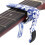 Capo χορδών για κιθάρα ukulele, εύκολα ρυθμιζόμενο Capo αλουμινίου με προστατευτικό 7