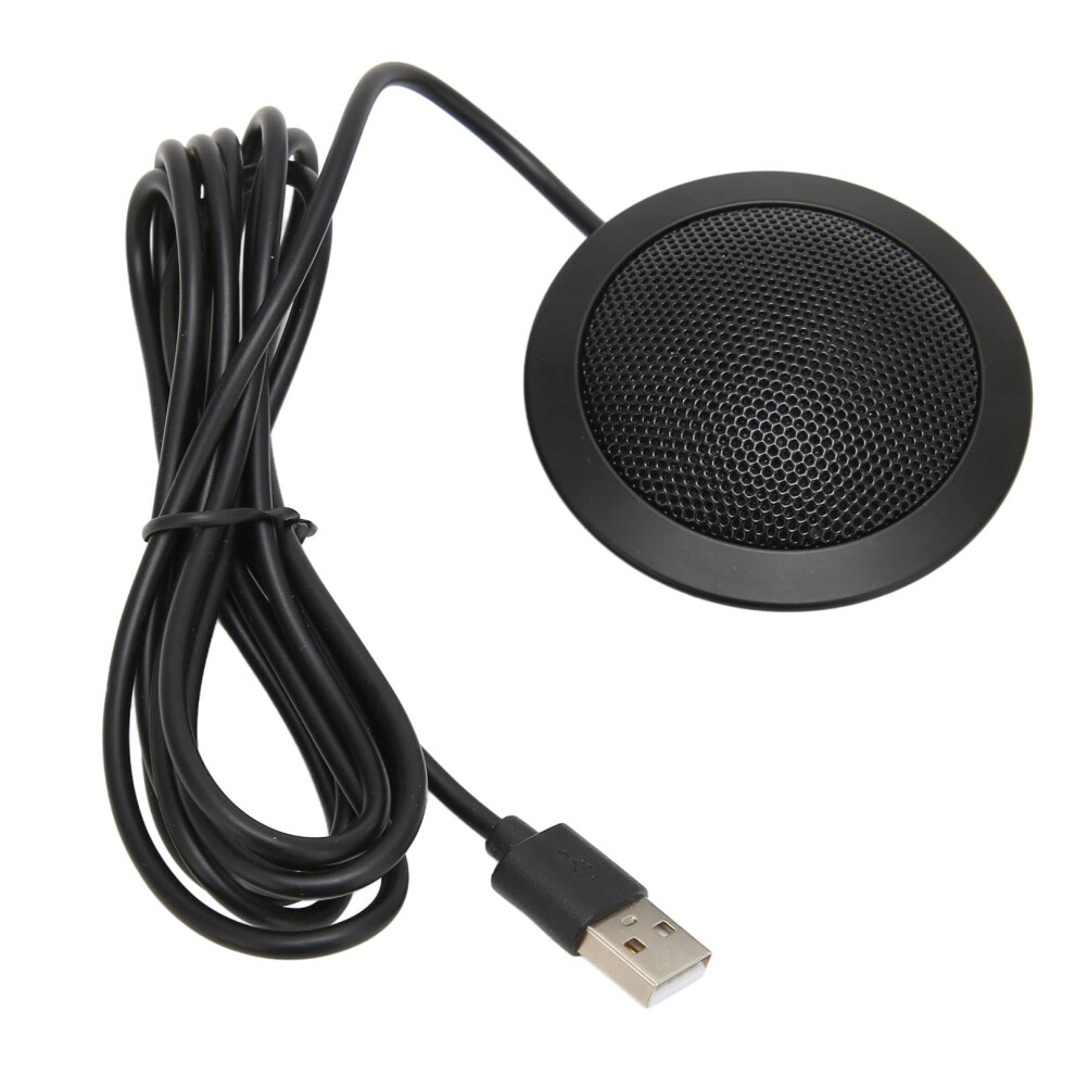 Microphone For Pc External Microphone For Laptop Conference Microphone 360 Degree Omnidirectional Pickup Noise Reduction 9365049312592