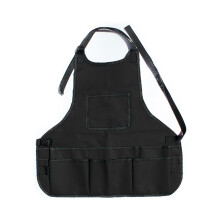 Unisex Adult Gardening Aprons with Multiple Pockets, Adjustable Painting Apron for Outdoor and Indoor Projects, Premium Canvas Material Dirt Resistant