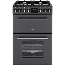 Belling Farmhouse 60DF Freestanding Dual Fuel Cooker - Anthracite - A Rated
