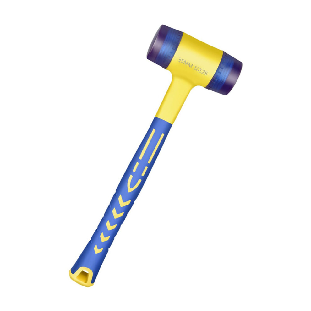 Rubber Hammer With Detachable Insulated Handle, Doubleheaded Installation Hammer, Professional Rubber Handle Hammer 9365049312929