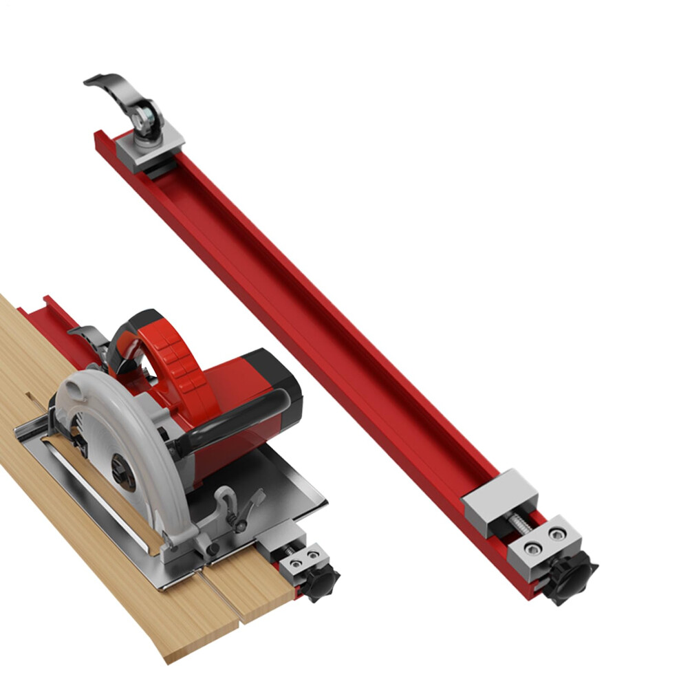 Circular Saw Guide Rail 360Mm Clampon Track Cutting Jig, Base Attachment For Lumber Engraving, Crafting & Framing 9412369365552